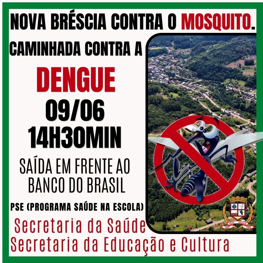 Caminhada contra a Dengue em Nova Bréscia