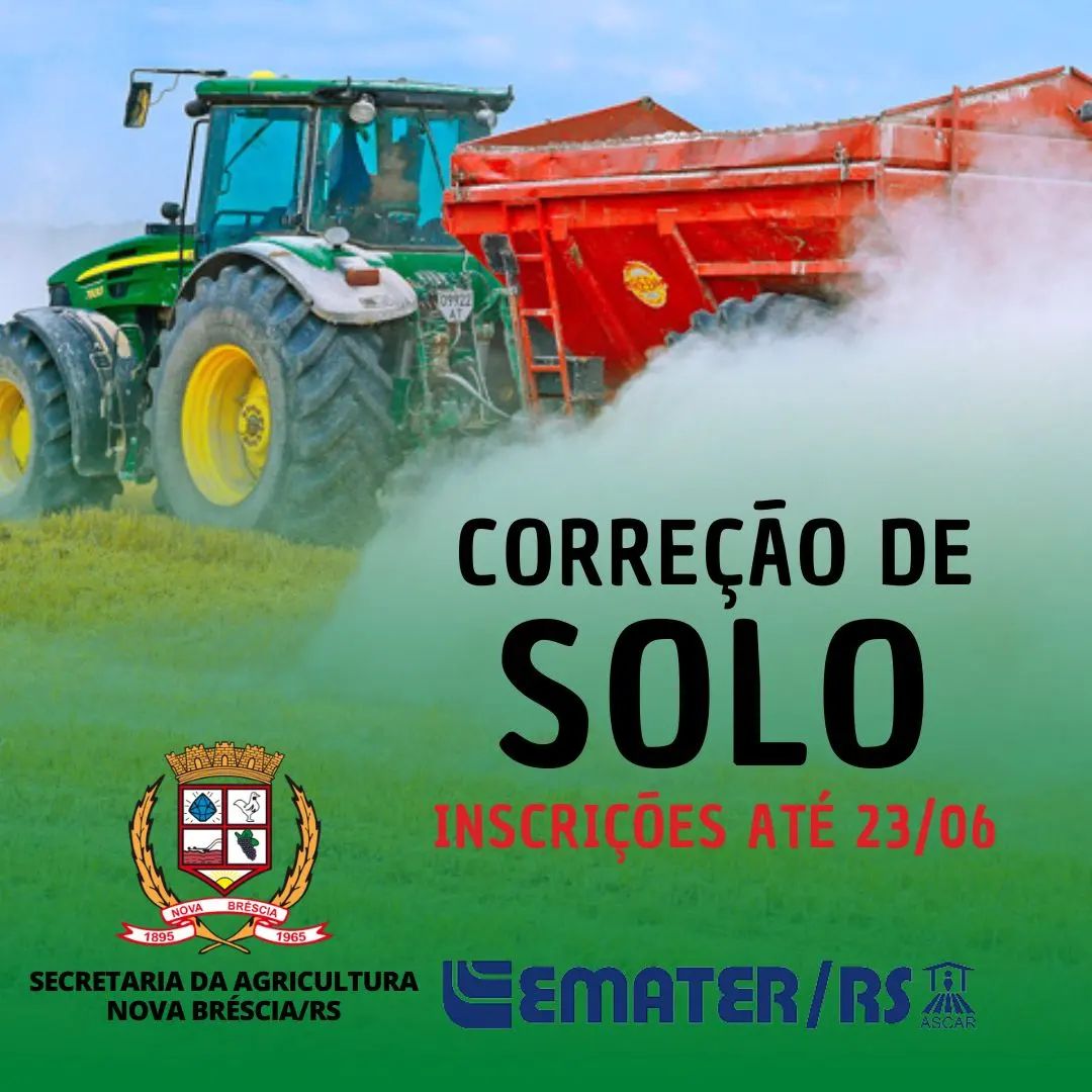 Correção de Solo para plantio