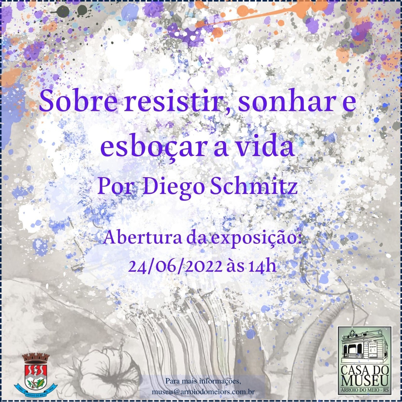 Exposição “Sobre resistir, sonhar e esboçar a vida”