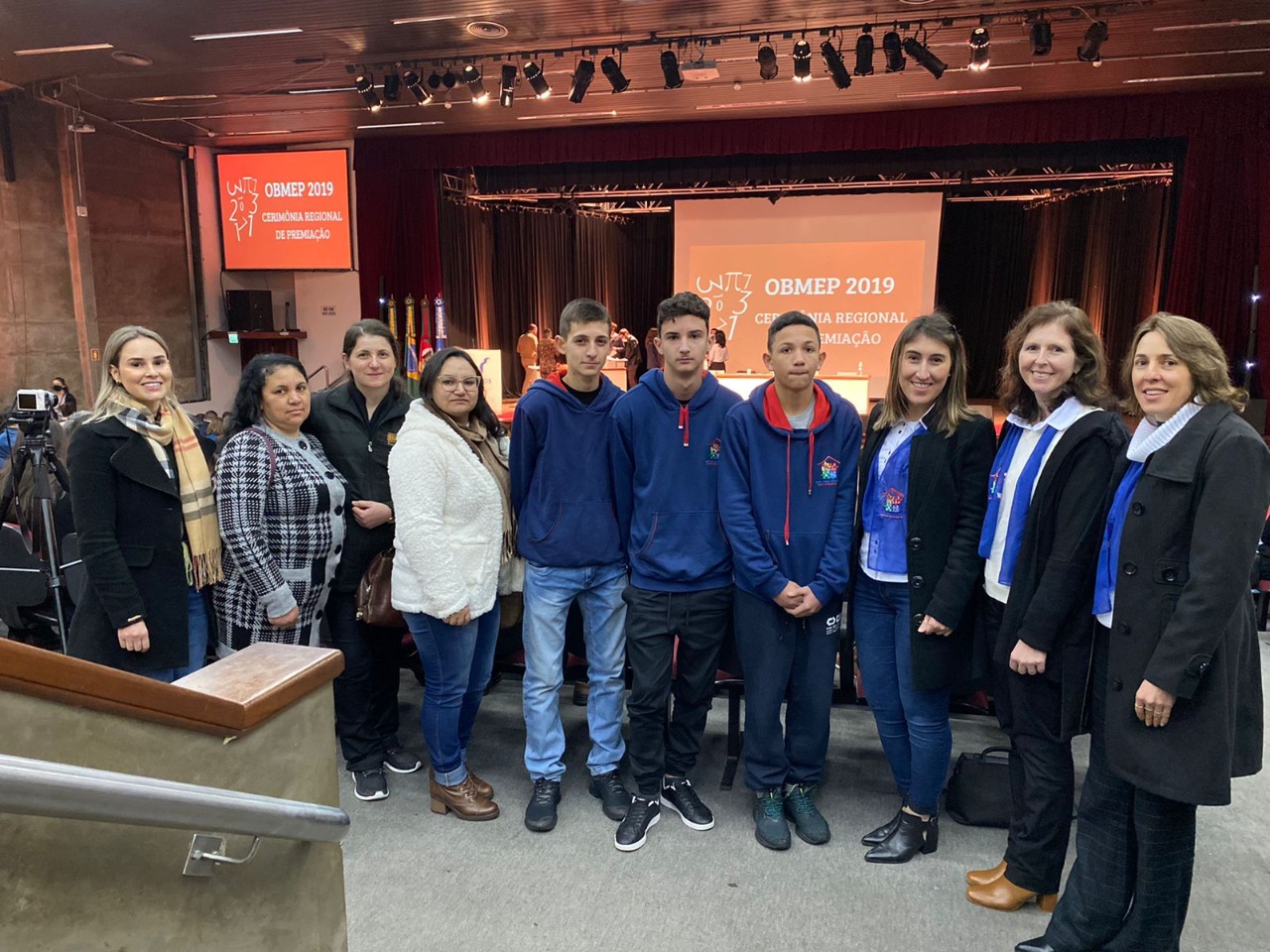 Alunos de Encantado recebem premiação na Olimpíada Brasileira de Matemática