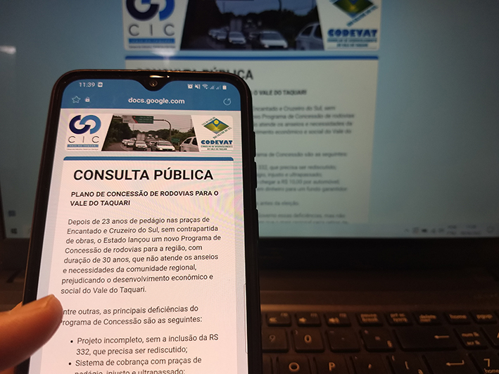 Hoje é o último dia para responder a pesquisa sobre o Plano de Concessão de Rodovias 