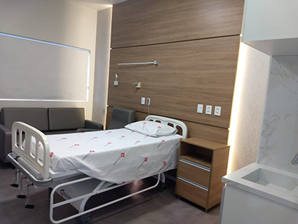 Hospital Beneficente Santa Terezinha  inicia  projeto de modernização dos quartos do Posto 3