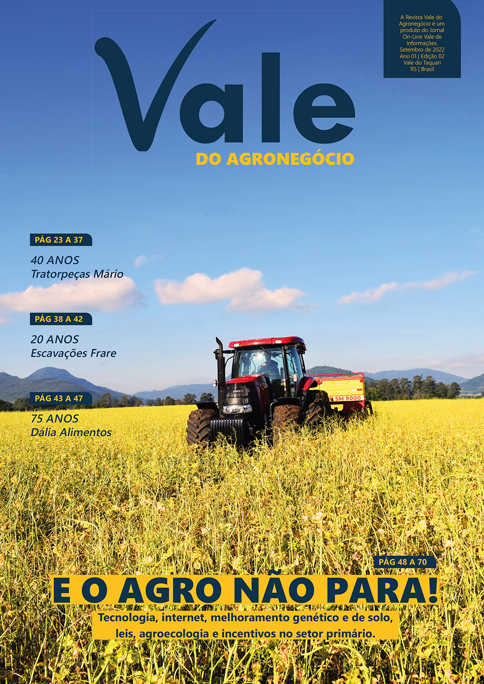 Revista Vale do Agronegócio Setembro de 2022