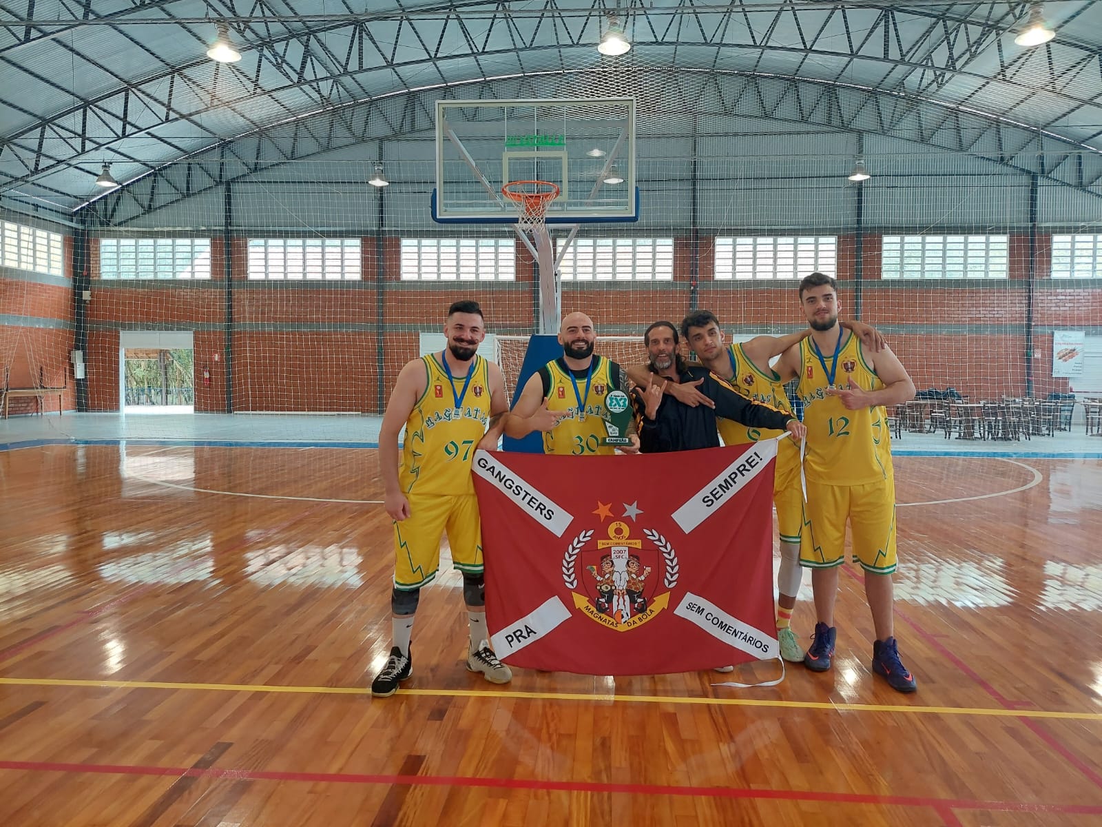 Magnatas da Bola conquista o décimo campeonato seguido de basquete 3x3