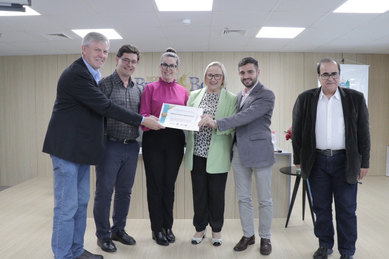Muçum recebe Selo Bronze da Secretaria Estadual de Saúde 