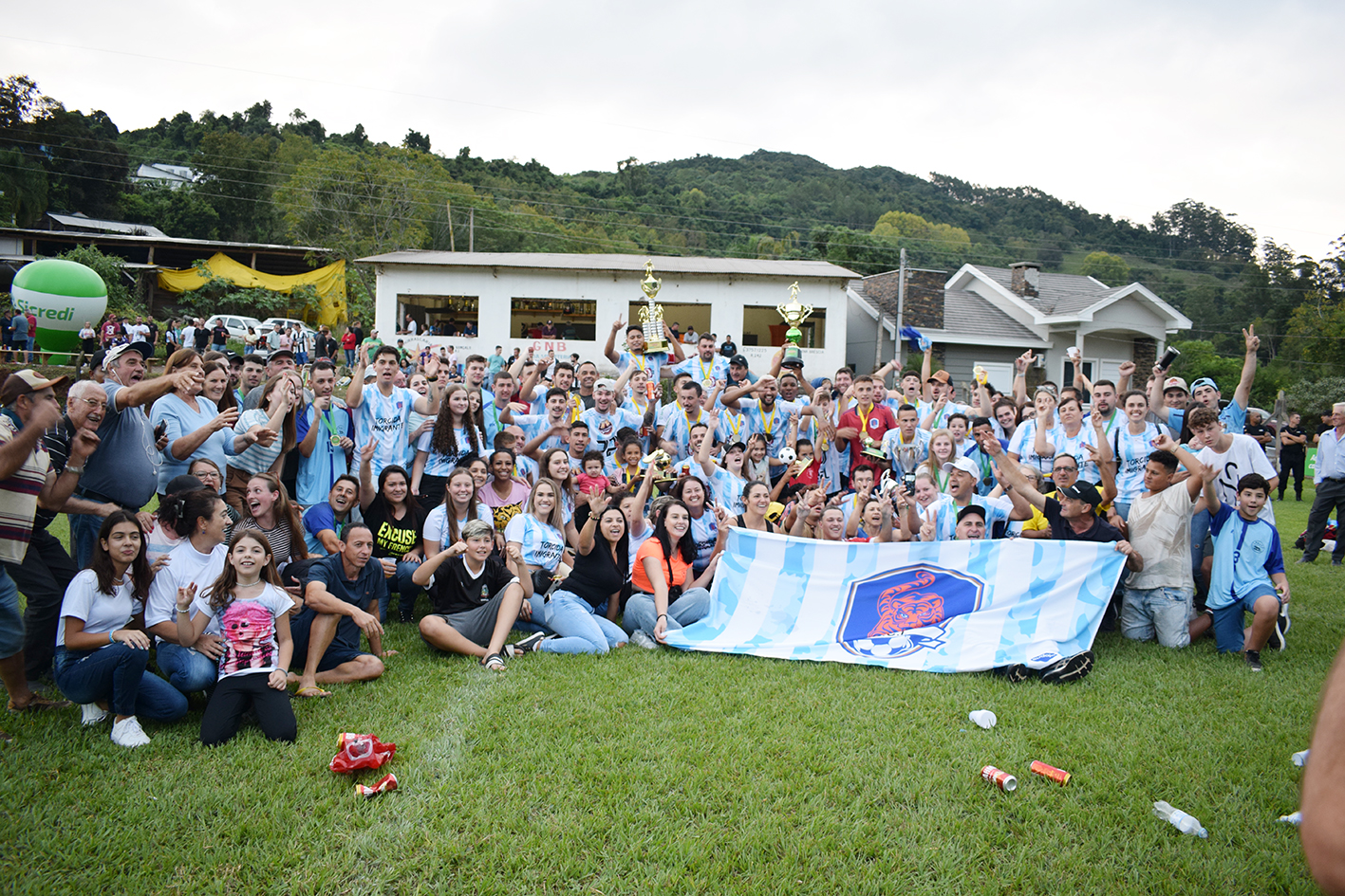 Imigrante é Campeão em Nova Bréscia nos aspirantes e titulares