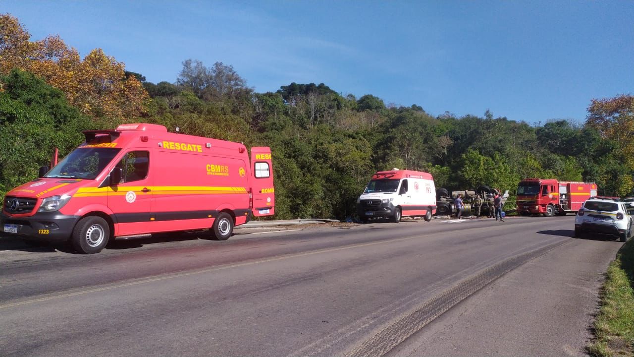 Mais uma morte na Serra da ERS 129 em Vespasiano Corrêa
