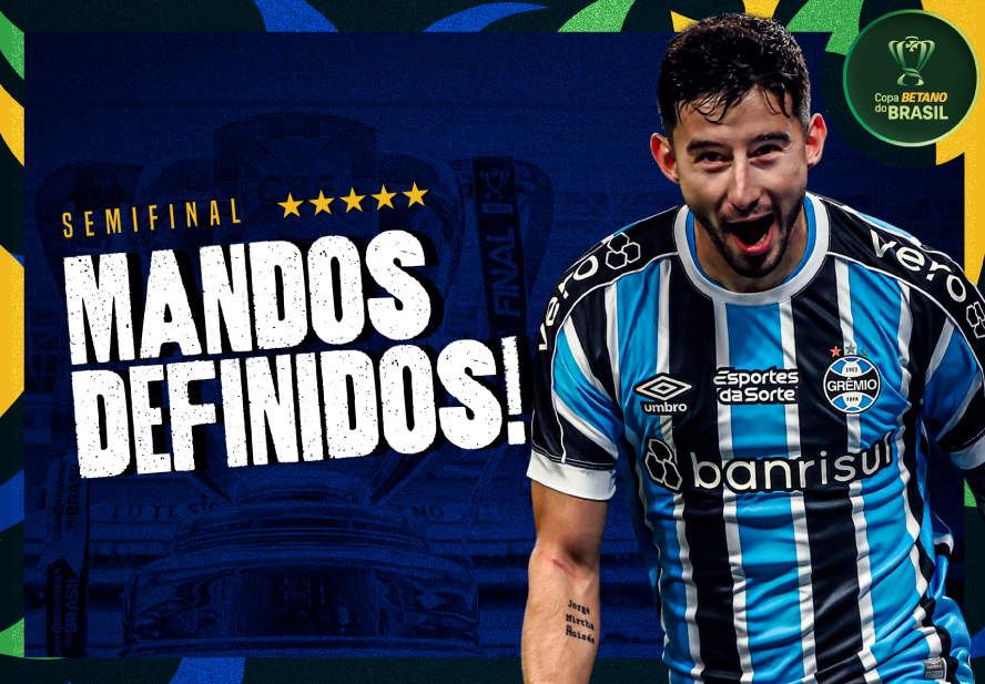Grêmio joga a primeira partida da semifinal da Copa do Brasil em casa