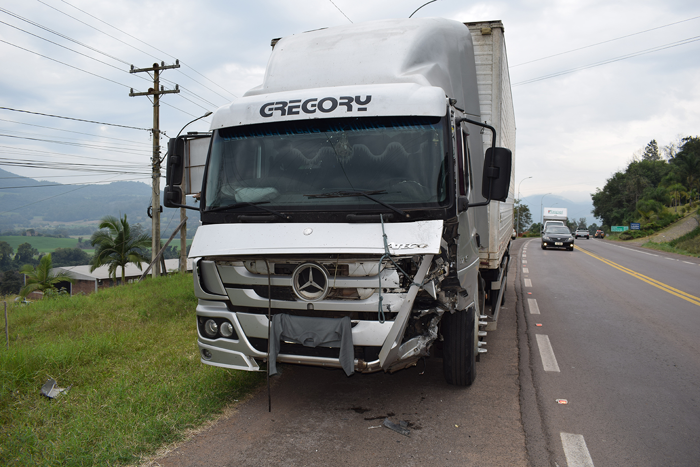 Motociclista morre em acidente na ERS 129 em Encantado
