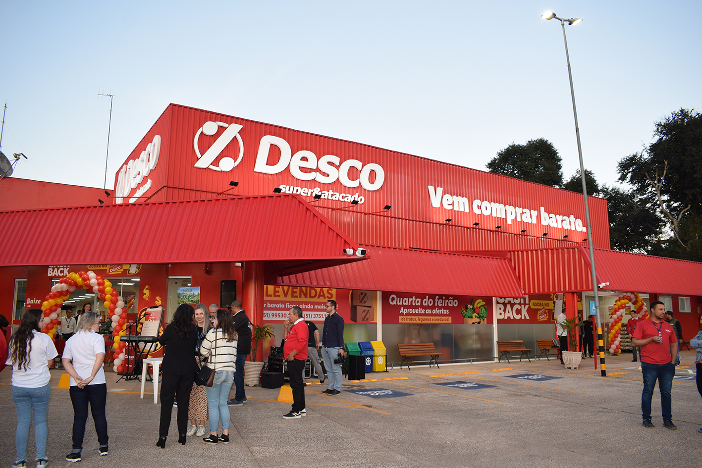 Desco Encantado parcela compras neste fim de semana