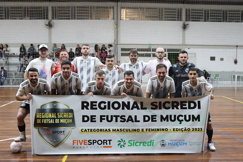 Os classificados do Regional Sicredi de Futsal de Muçum