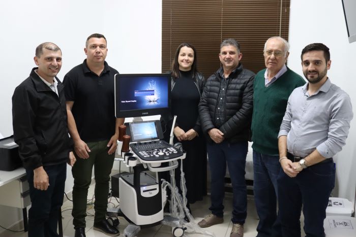 Hospital de Muçum recebe novo aparelho de ecografia