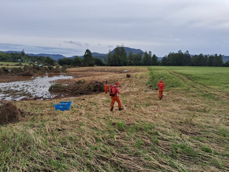 Nove pessoas estão desaparecidas devido a enchente que atingiu o Vale do Taquari