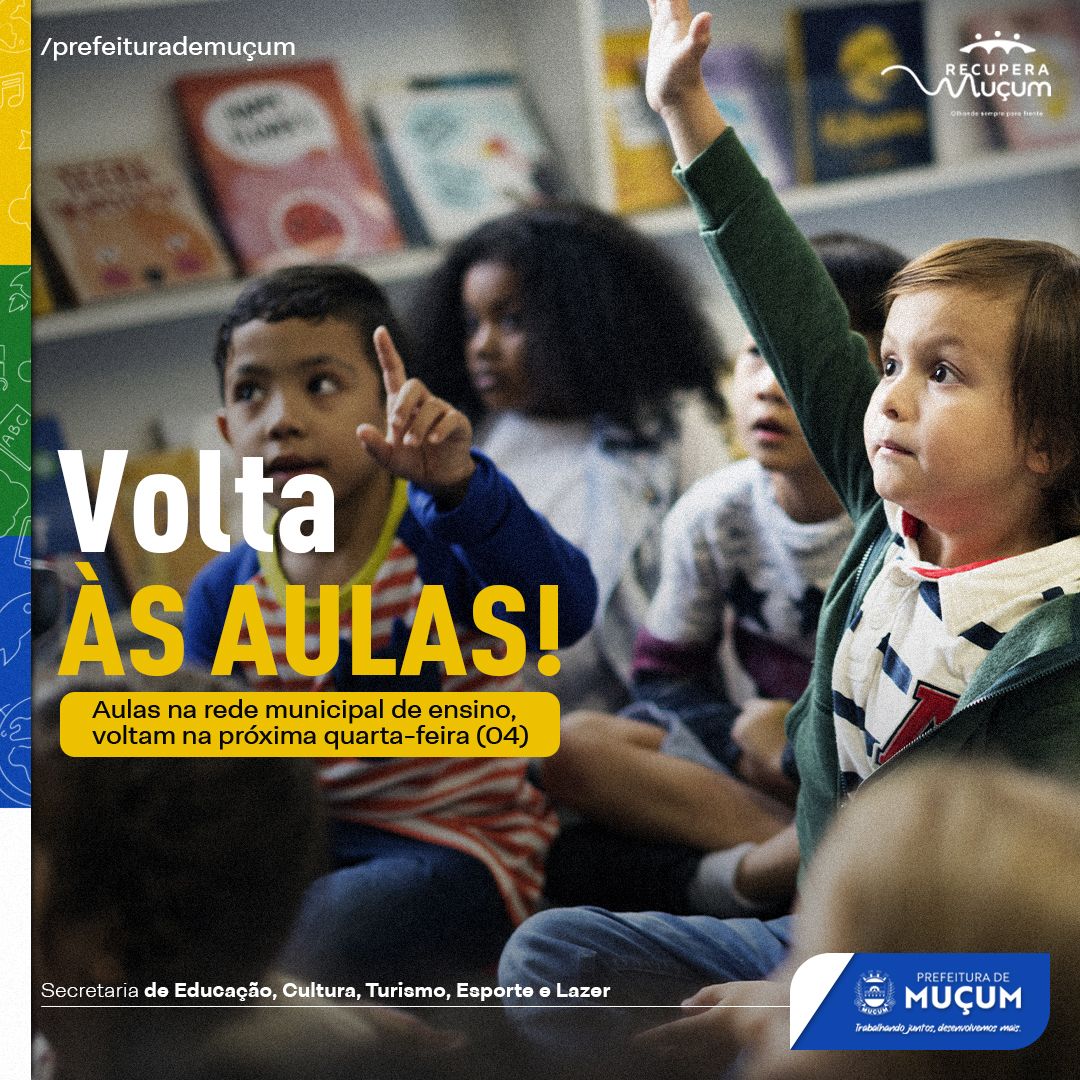 Volta às aulas na rede municipal de Muçum será na quarta-feira