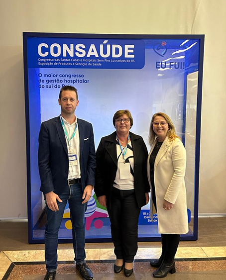 HBST participa do maior congresso de gestão hospitalar do sul do país
