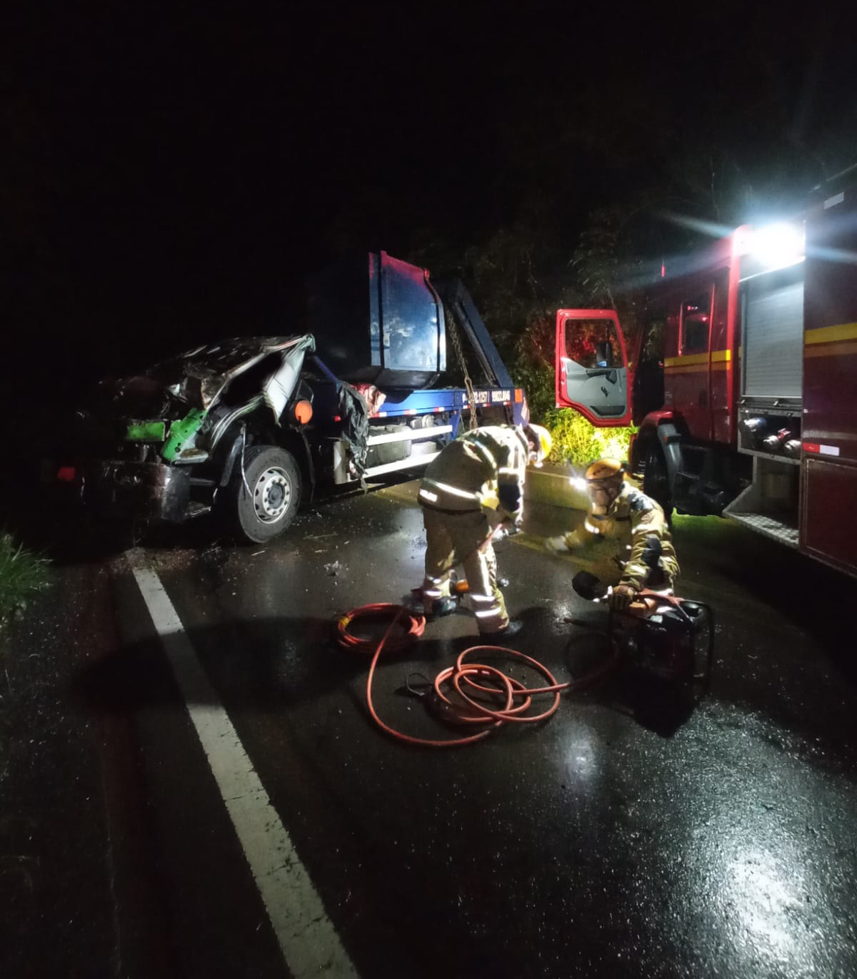 Motorista morre em acidente com caminhão na ERS 332 em Encantado