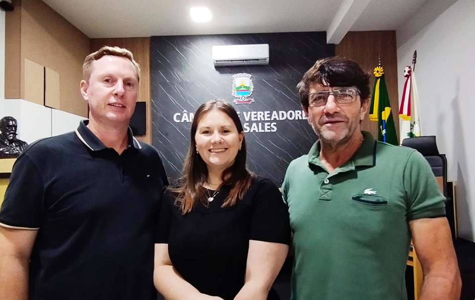 Jaquisele dos Santos assume a presidência do Legislativo de Roca Sales em 2024