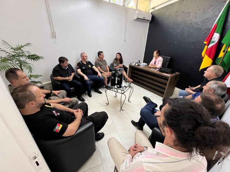 Segurança Pública é tema de reunião na Câmara de Vereadores de Encantado