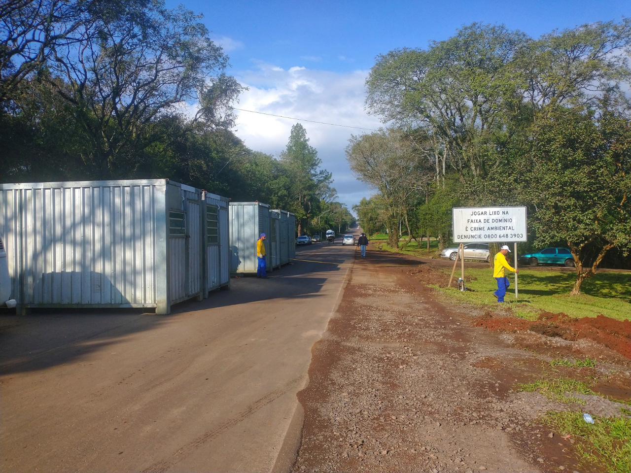 EGR iniciou montagem do canteiro de obras e parque fabril para construção da nova ponte da ERS-130 entre Arroio do Meio e Lajeado