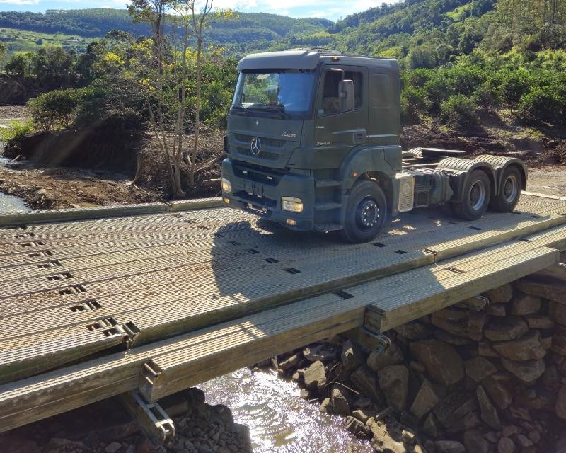 Ponte do Exército entre Coqueiro Baixo e Travesseiro está interrompida na manhã desta quinta para manutenção