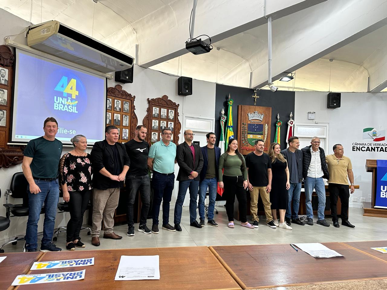 União Brasil oficializa coligação com PSDB e MDB em Encantado e divulga candidatos a vereador