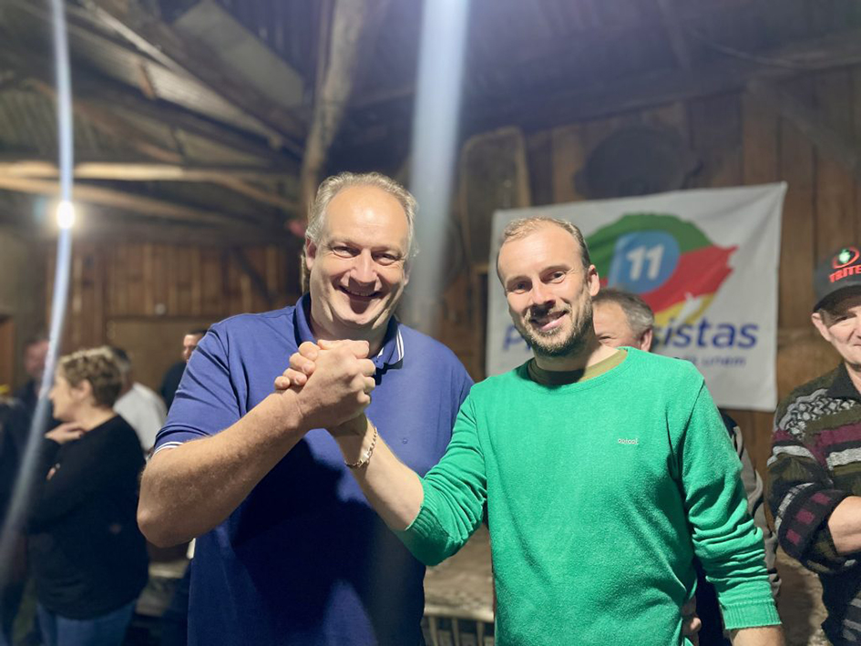 PP e PSDB se coligam em Roca Sales e oficializam candidatura de Jones Wunsch e  Henrique Pivatto à prefeitura