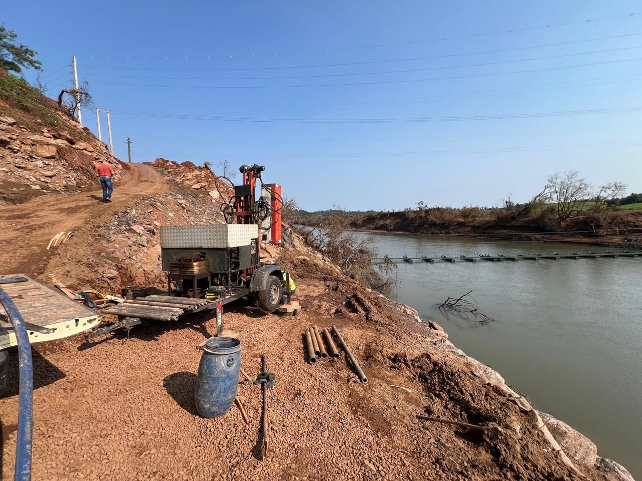 Construção das fundações da nova ponte da ERS 130 entre Arroio do Meio e Lajeado terá início nos próximos dias