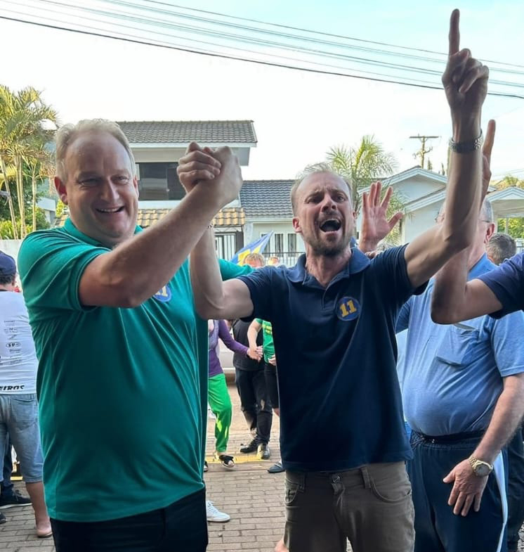 Jones Wunsch e Henrique Pivatto são eleitos à prefeitura de Roca Sales