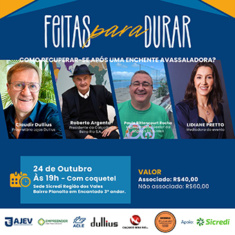Evento Feitas para Durar tem poucos ingressos disponíveis