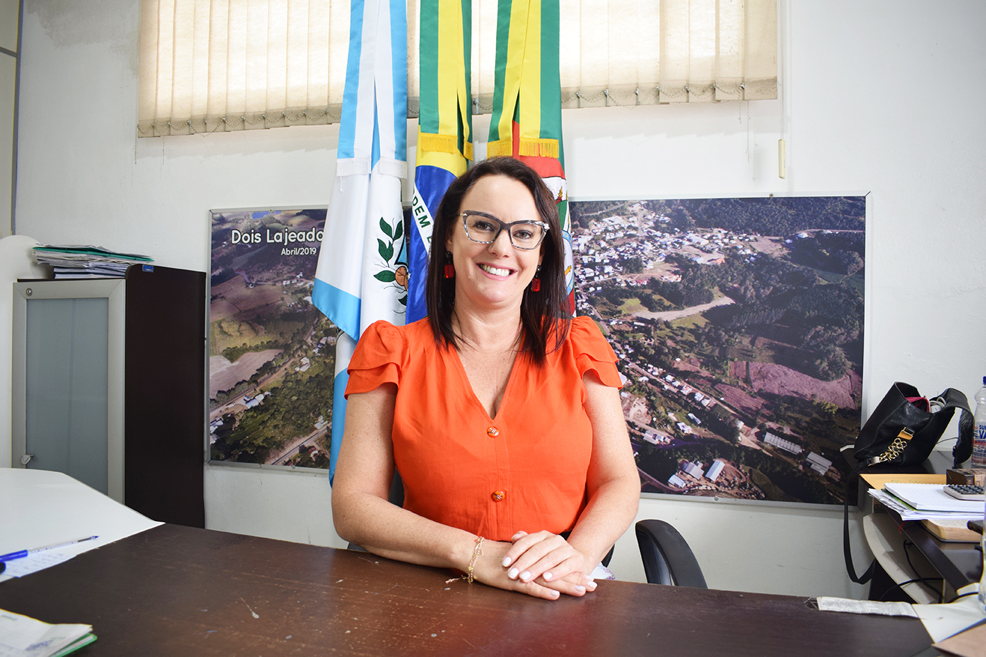 Um novo prédio para a prefeitura está nas metas da prefeita de Dois Lajeados