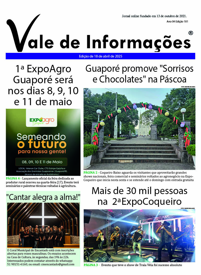Edição de 18/04/2025