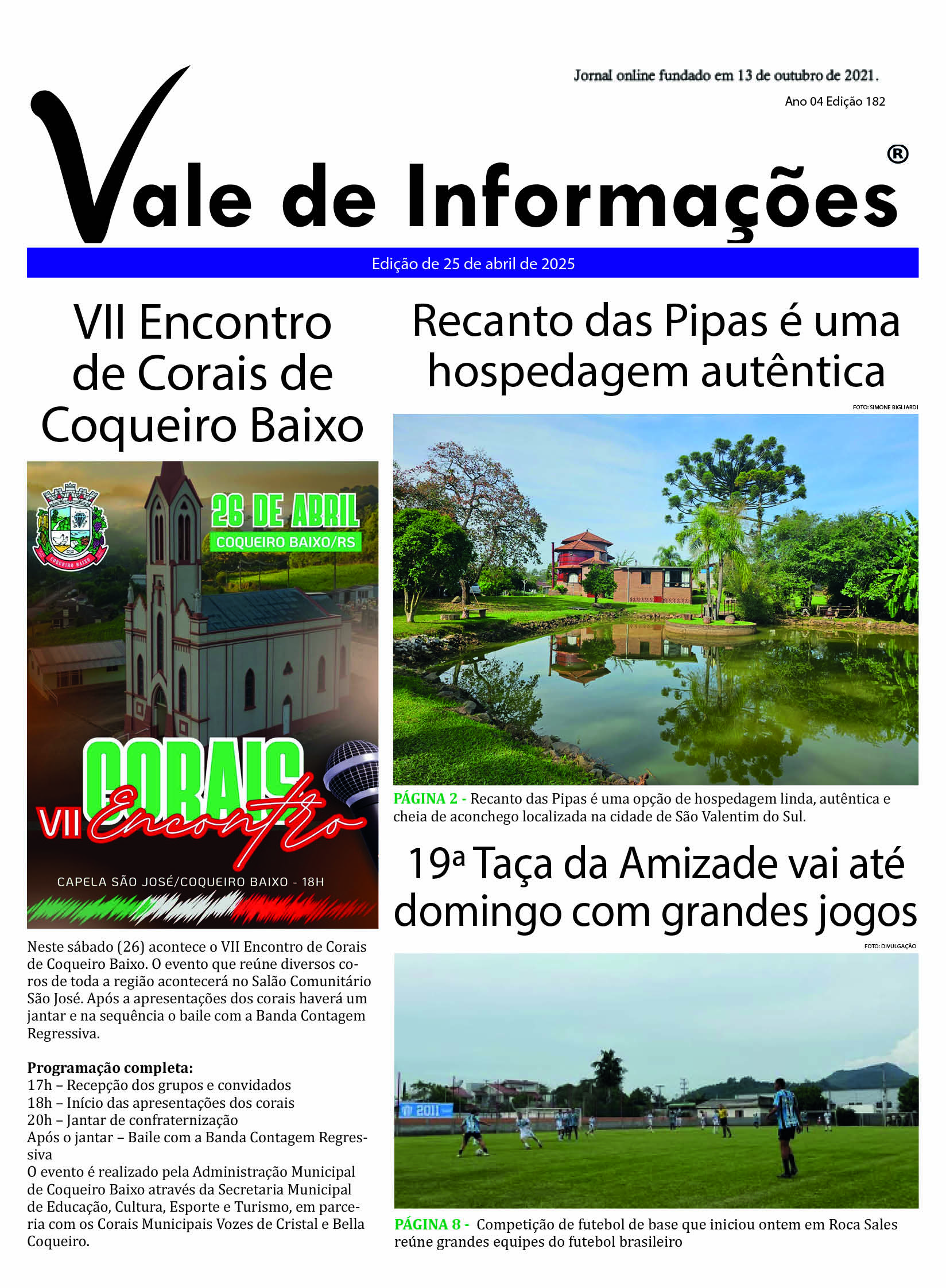 Edição de 25/04/2025