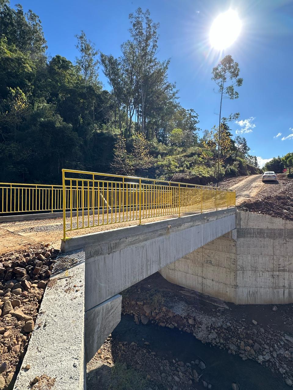 Ponte em Linha Alegre Baixa no município de Coqueiro Baixo é liberada para o tráfego 