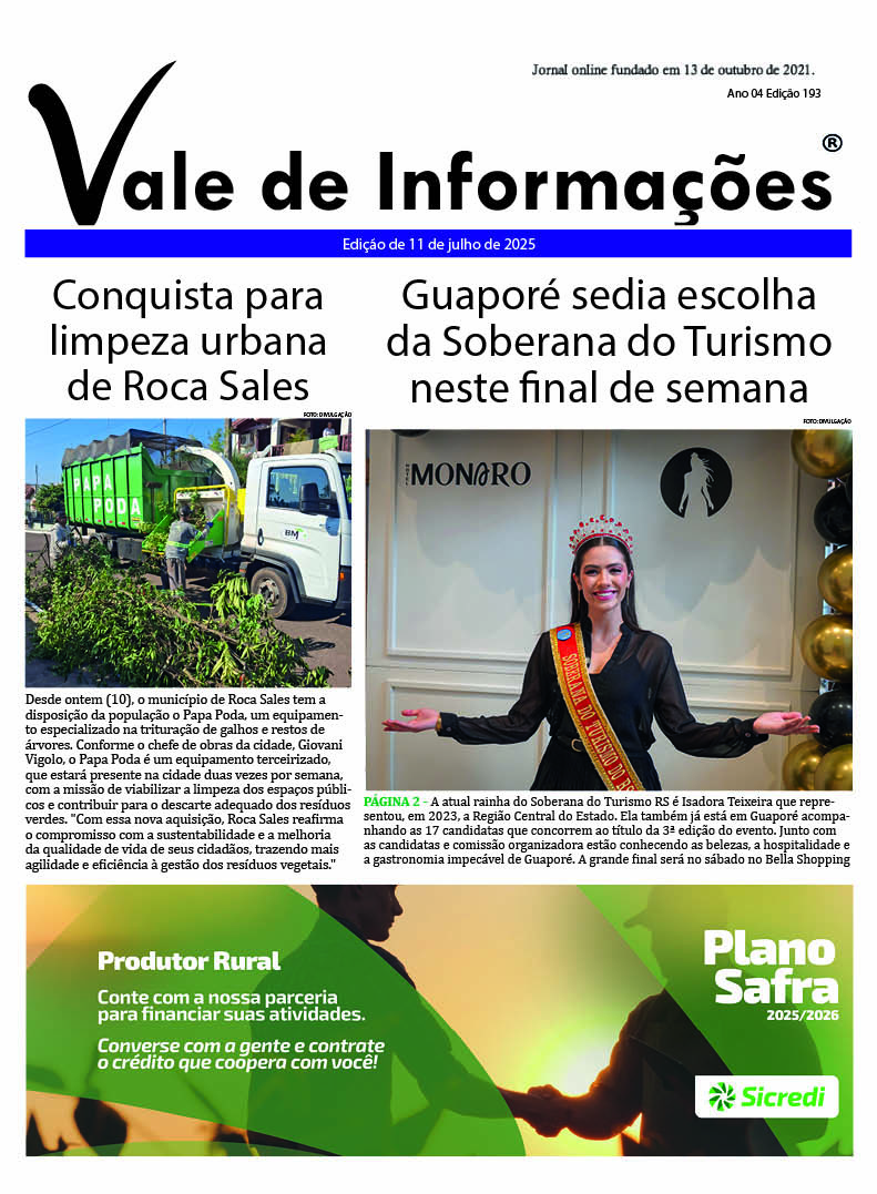 Edição de 11/07/2025