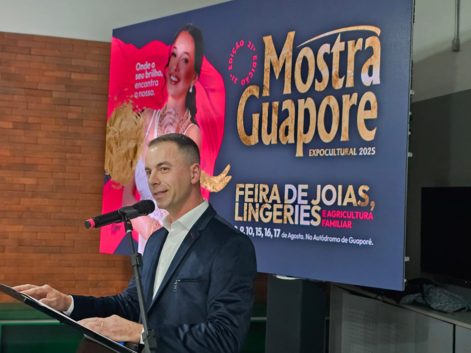 Guaporé os receberá de braços abertos, afirmou Fernando Marcolin, no Lançamento Regional da 21ª Mostra Guaporé em Encantado