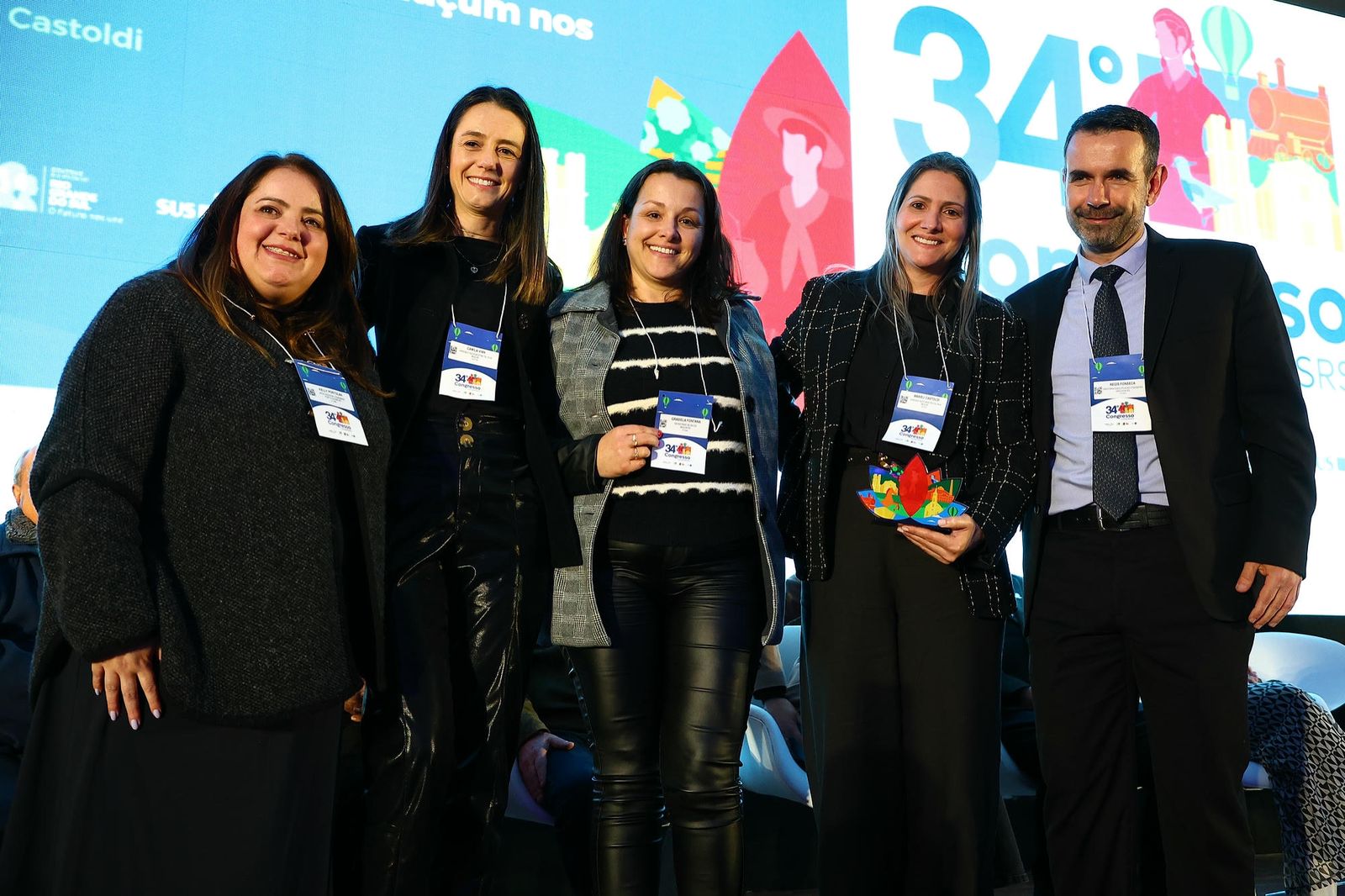 Muçum é premiado em congresso estadual com projeto sobre gestão de crise durante desastres naturais