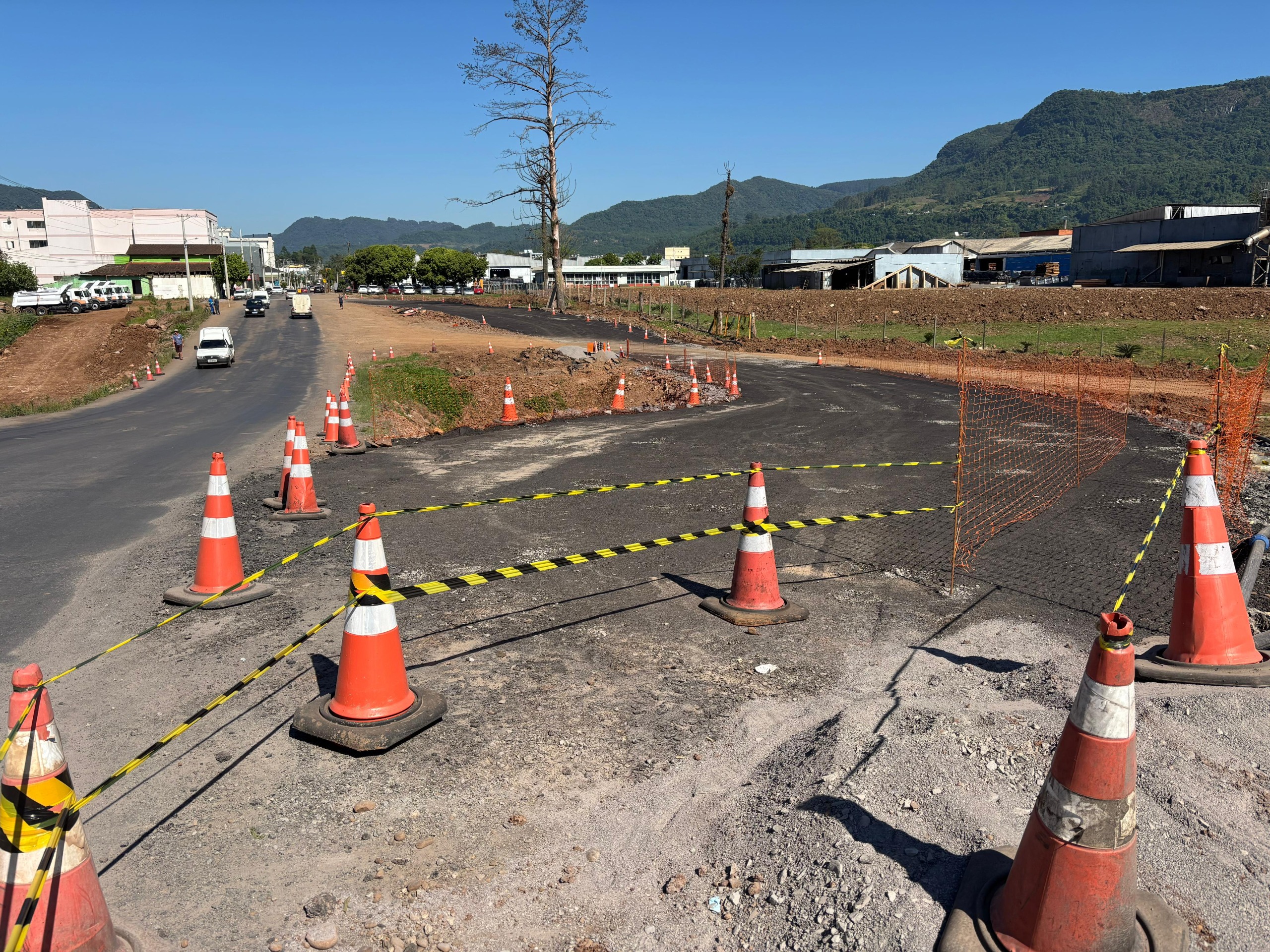 Desvio de trânsito na Rua General Daltro Filho em Roca Sales inicia ao meio dia desta quarta-feira