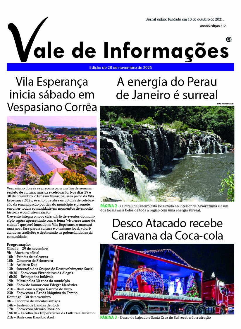 Edição de 28/11/2025