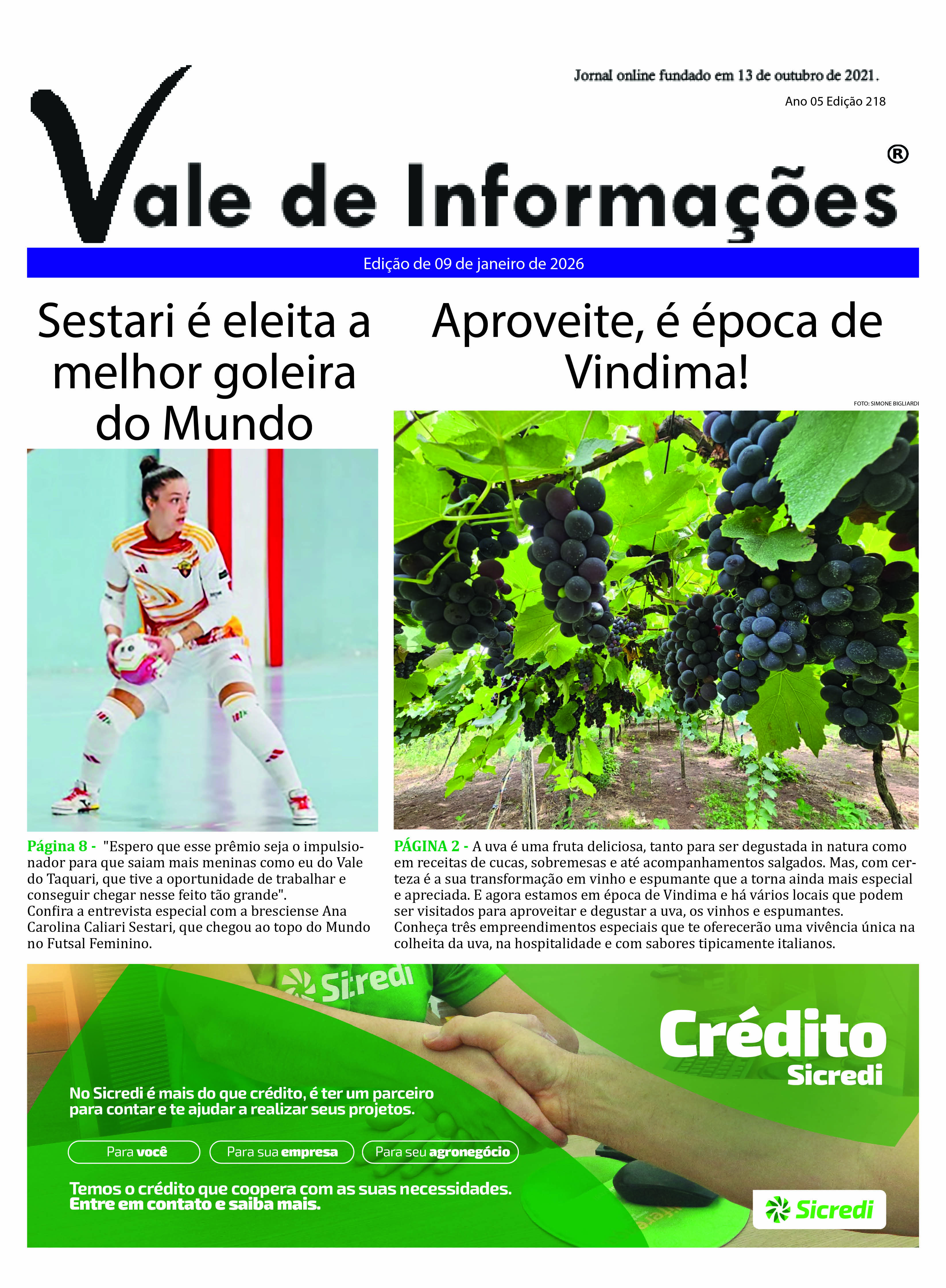 Edição de 09/01/2026