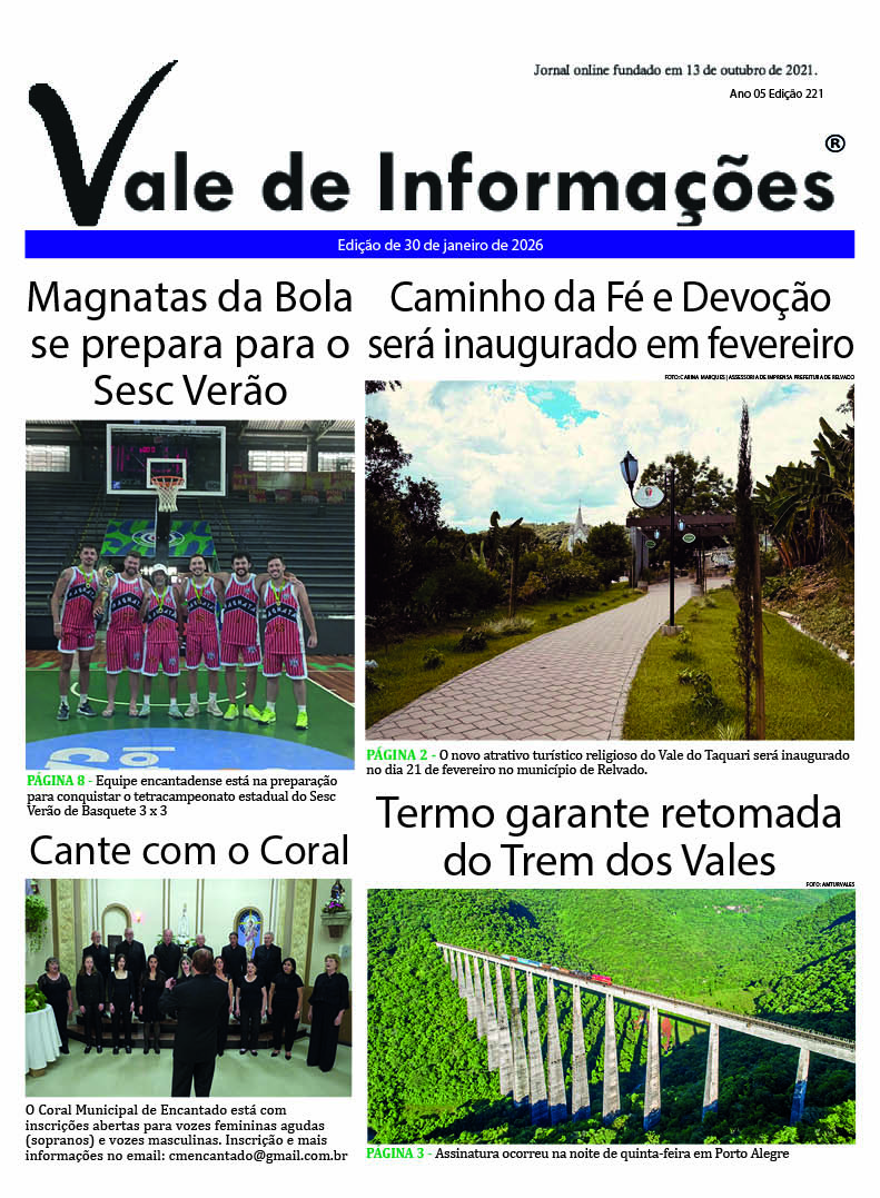 Edição de 30/01/2026