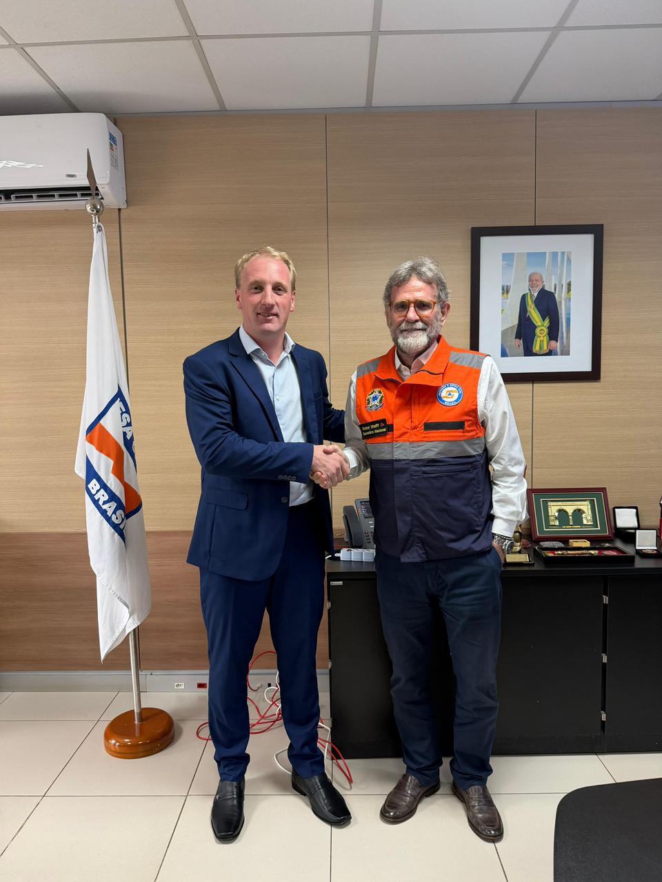 Vice-prefeito de Relvado, Beto Dalla Vecchia cumpre agenda na capital federal