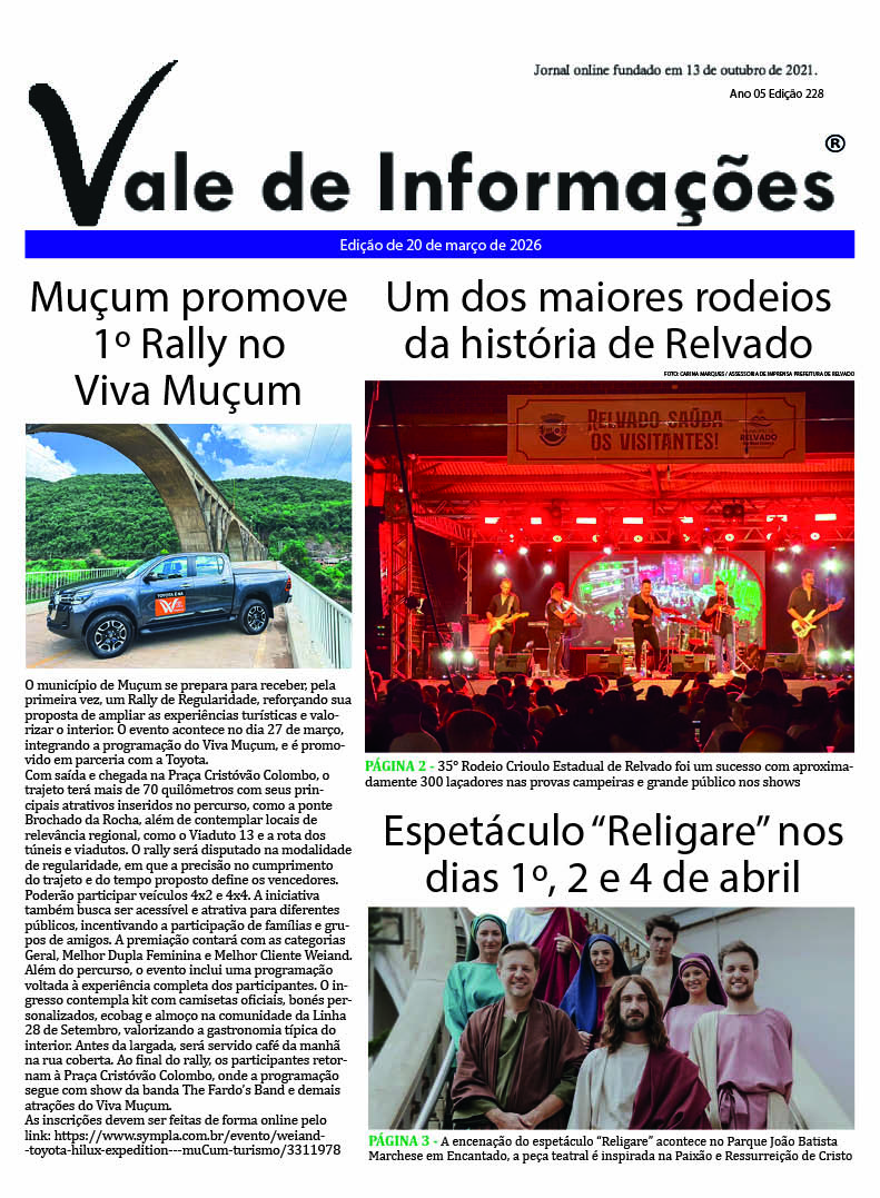 Edição de 20/03/2026