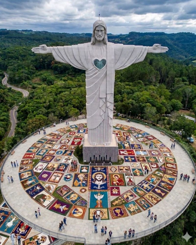 Cristo Protetor de Encantado terá celebração inédita com tapetes de Corpus Christi