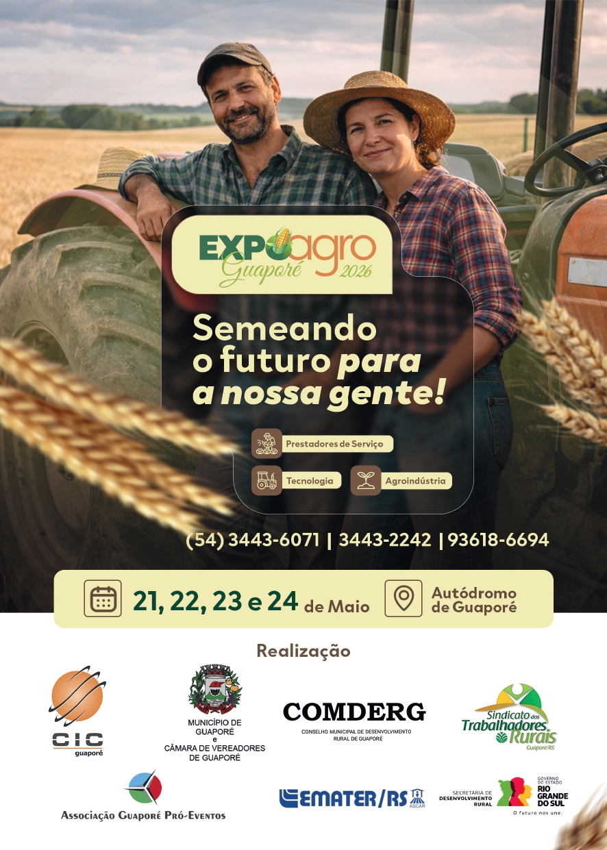 2ª ExpoAgro Guaporé projeta o futuro do agronegócio