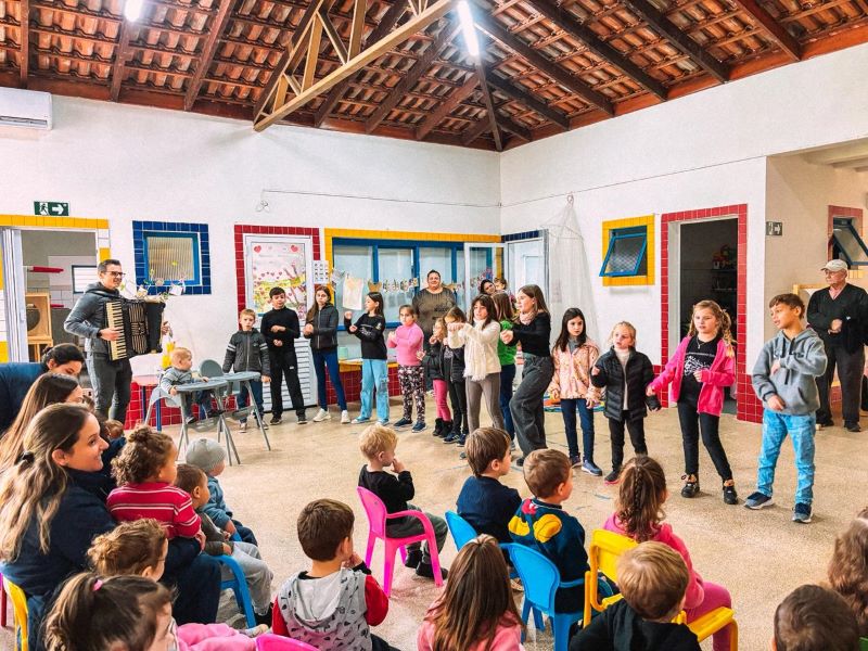 Crianças e adolescentes são protagonistas em ações do Maio Laranja em Muçum